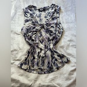 DKNY sleeveless blouse